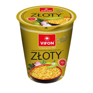 VIFON Zupa o smaku kurczaka złoty 60 g kubek